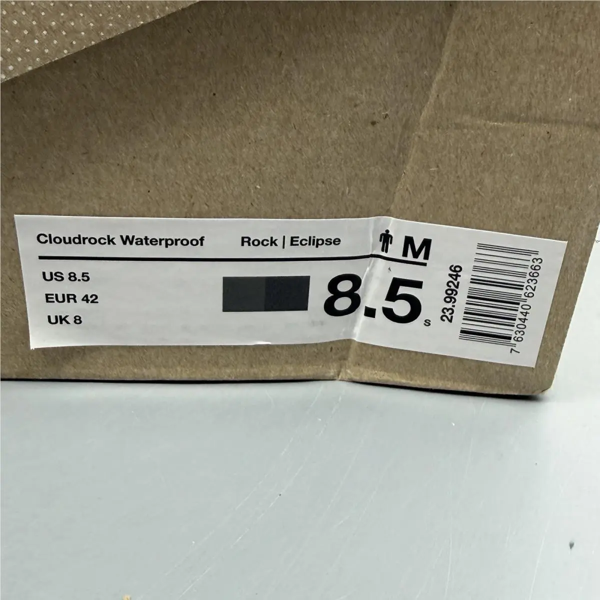 On-Running shoes - Cloudrock Waterproof - Cloudrock Waterproof - 2399246 - Grey/Black (UPC: 7630440623663) 13