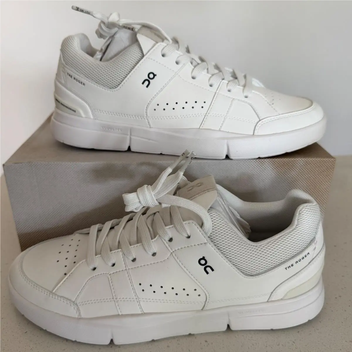 On-Running shoes - The Roger Clubhouse - The Roger Clubhouse - White 4