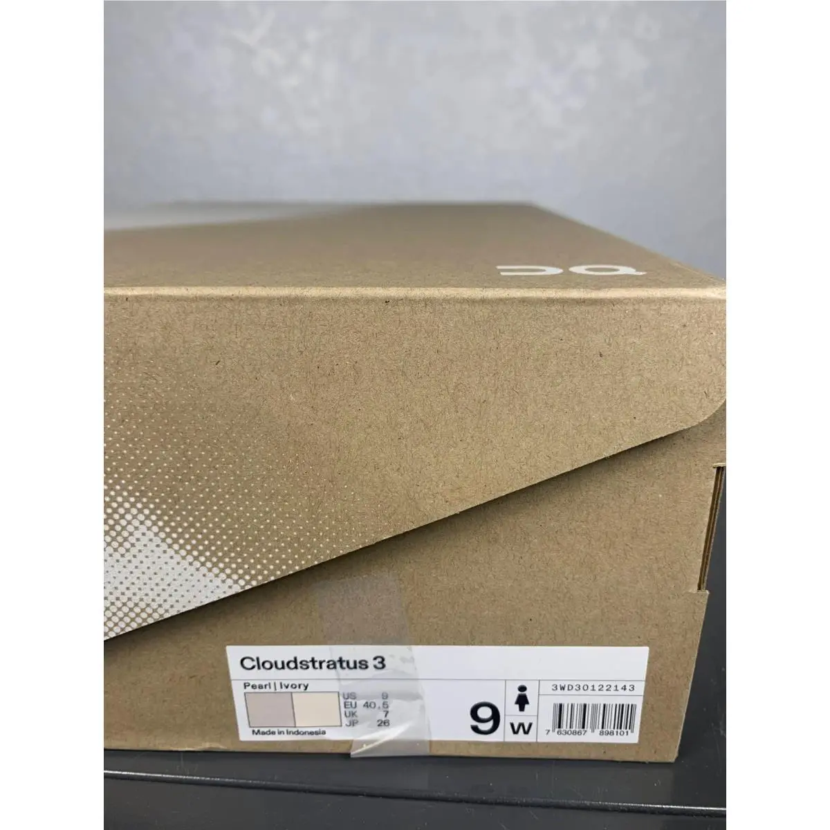 On-Running shoes - Cloudstratus 3 - Cloudstratus - Ivory 3