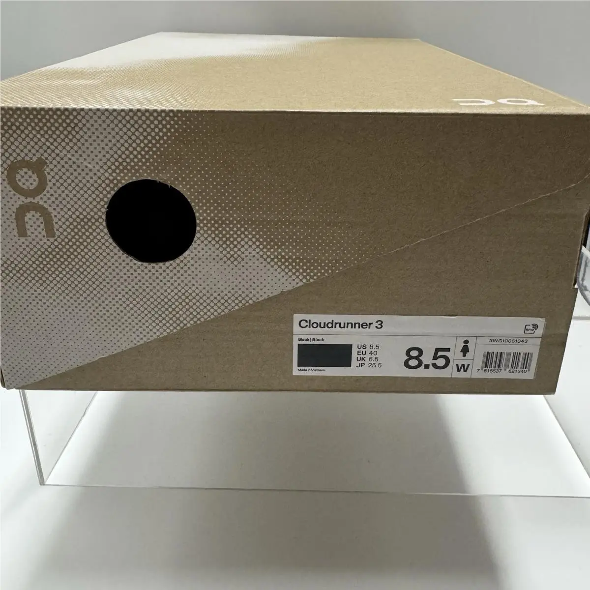 On-Running shoes - On Cloudrunner 3 - Cloudrunner - 3WG10051043 - Black 7