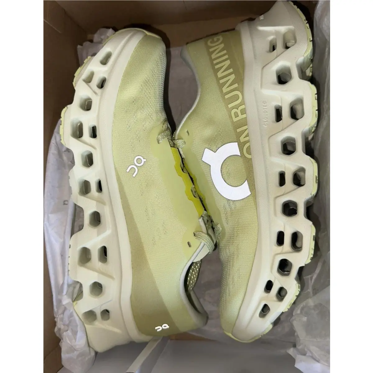 On-Running shoes - Cloudmonster 3 - Cloudmster - 3WG10034859 - Limelight | Seedling 7