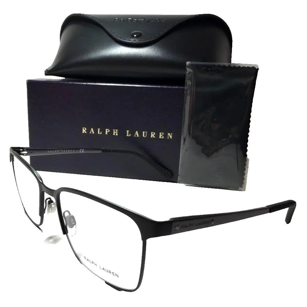 Polo Ralph Lauren PH 5101 9038 Satin Black /gunmetal Eyeglasses 55-18