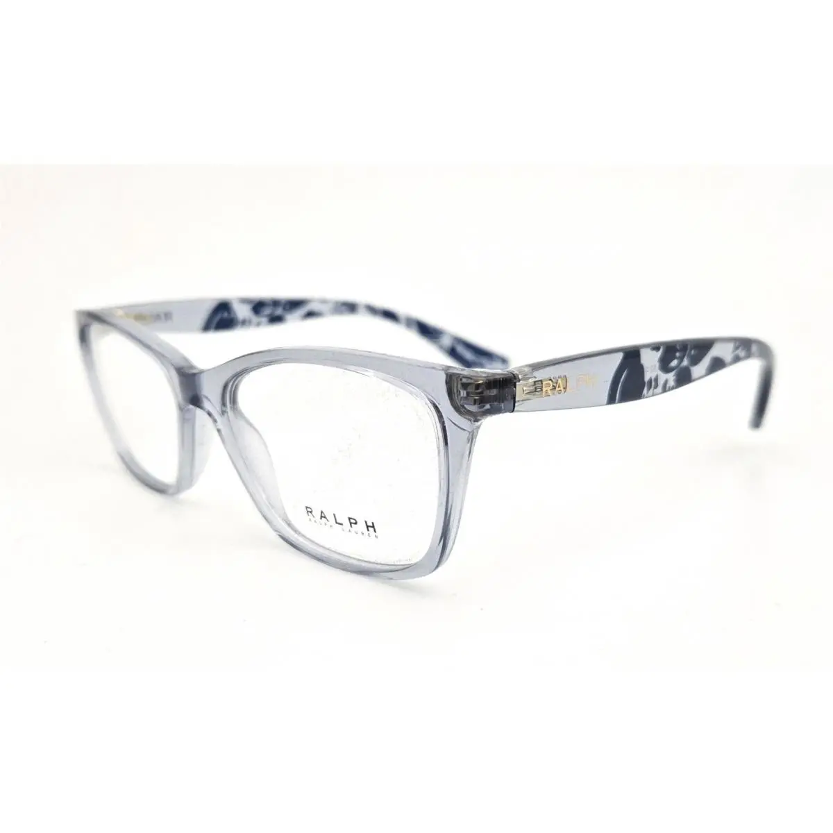 Ralph Lauren Eyeglasses RA 7071 Color 6136 Transparent Blue Size 52 Small