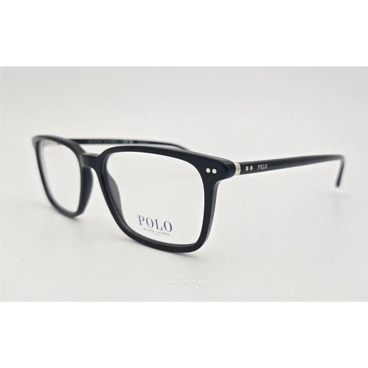 Ralph Lauren Polo Eyeglasses PH 2259 Color 5001 Black Size 56 Men`s Square