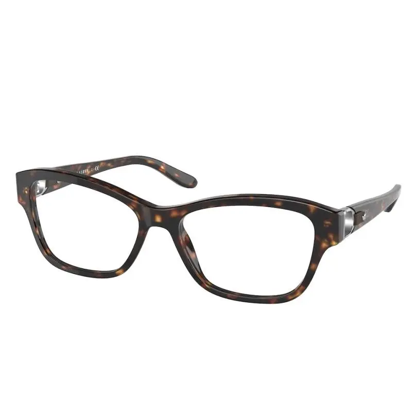 Ralph Lauren RL 6210Q 5003 Shiny Havana/silver Accents Authentc Eyeglasses 55-16