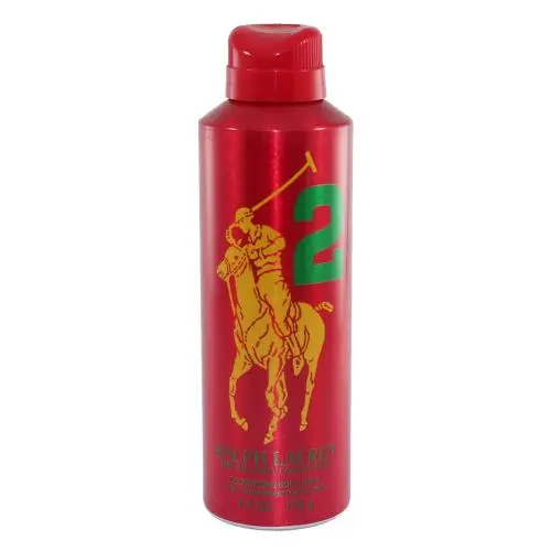 Ralph Lauren Polo Big Pony Men No 2 Deodorant Body Spray 6.0 oz/170g