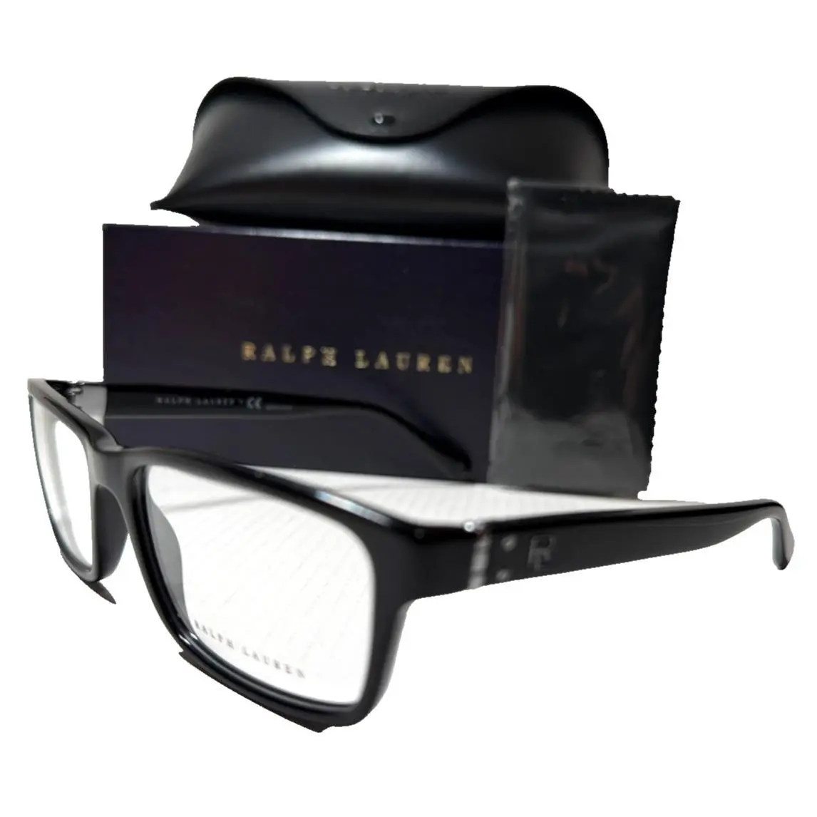Ralph Lauren RL 6213 5001 Shiny Black Eyeglasses Frame 55-16