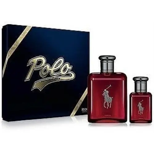 Ralph Lauren Men`s Polo Red Parfum Gift Set Fragrances 3605972860378