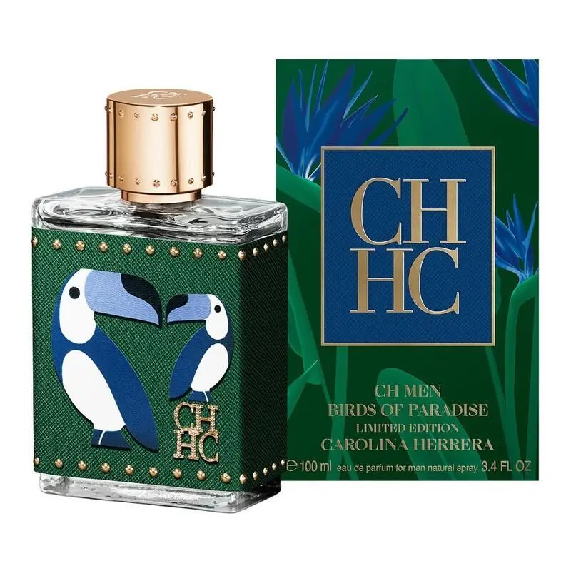 CH Men Birds of Paradise by Carolina Herrera Edp Spray For Men 3.4oz