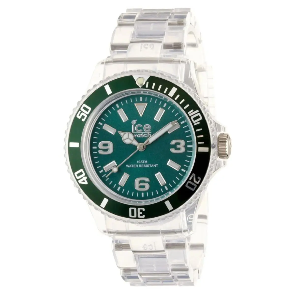 Ice Watch Men`s Ice Pure Green Dial Watch - PU.FT.U.P.12 by Ice-Watch