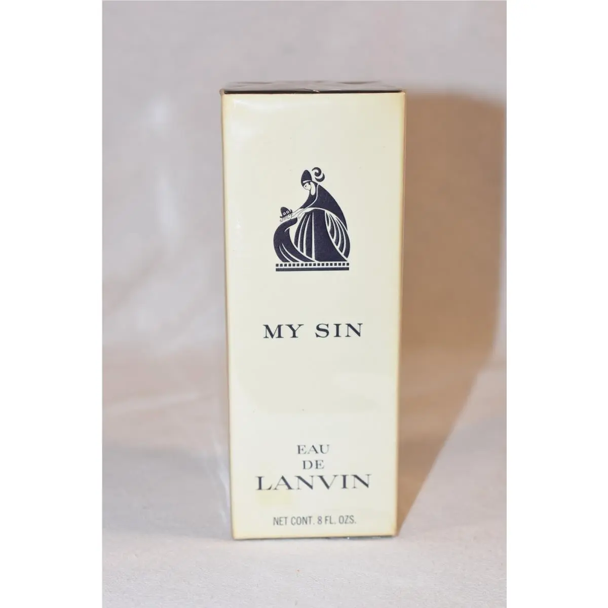 Vtg  No. 12 My Sin Eau De  8fl Ozs. Old Stock in Box by Lanvin