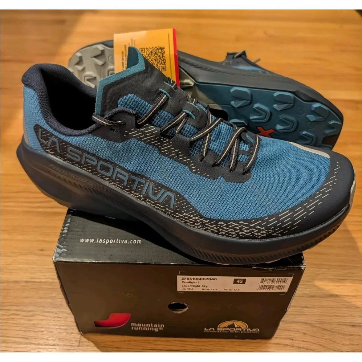 LA Sportiva Prodigio 2 Mountain Running Trail Shoes US 11.5 EU 45