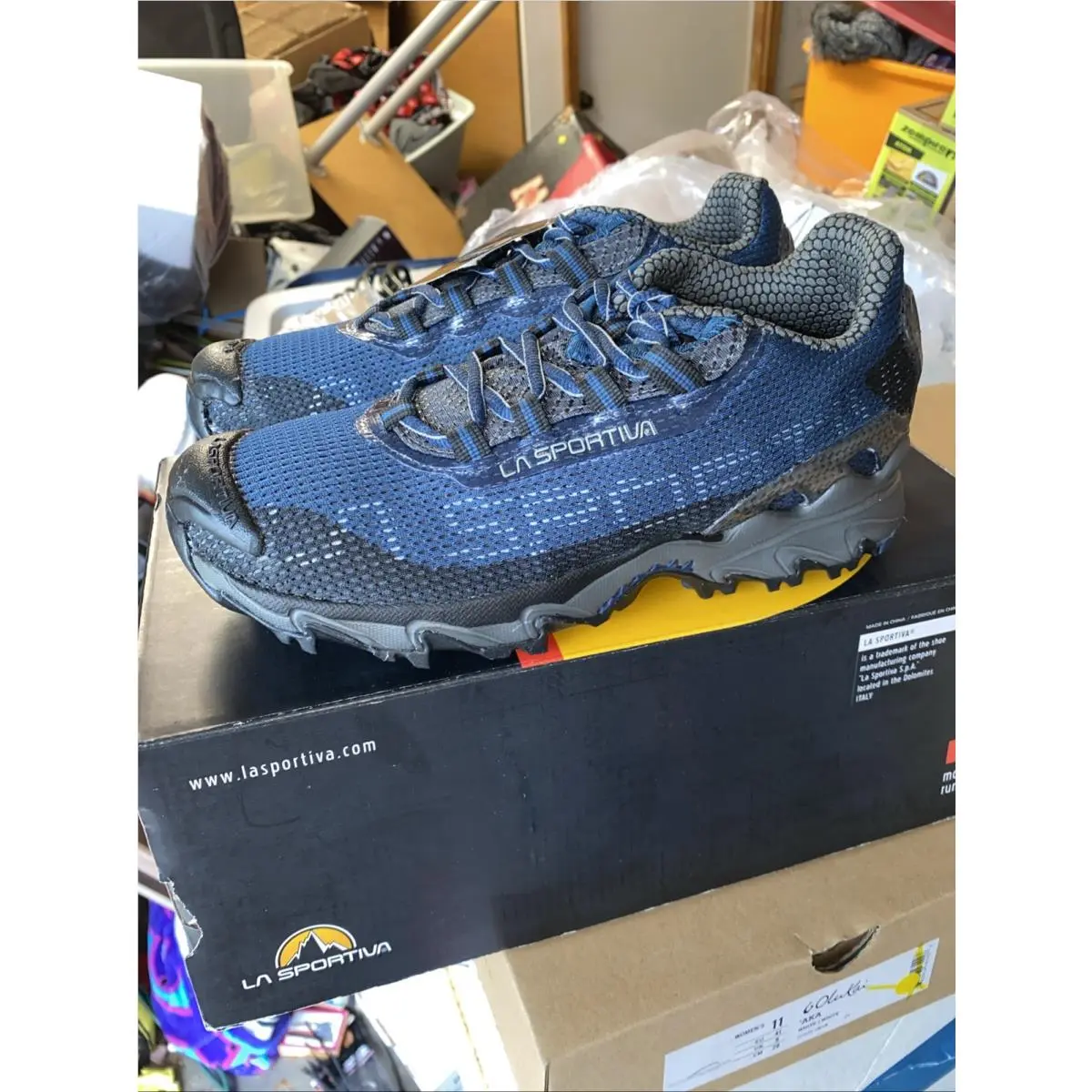 La Sportiva Wildcat Shoes 536900618 Men`s Size 7.5 Carbon Opal