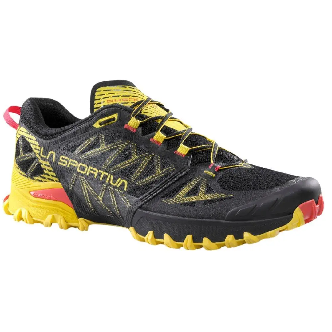 La Sportiva Bushido Iii Men`s Trail Running Shoes Black/yellow M44.5