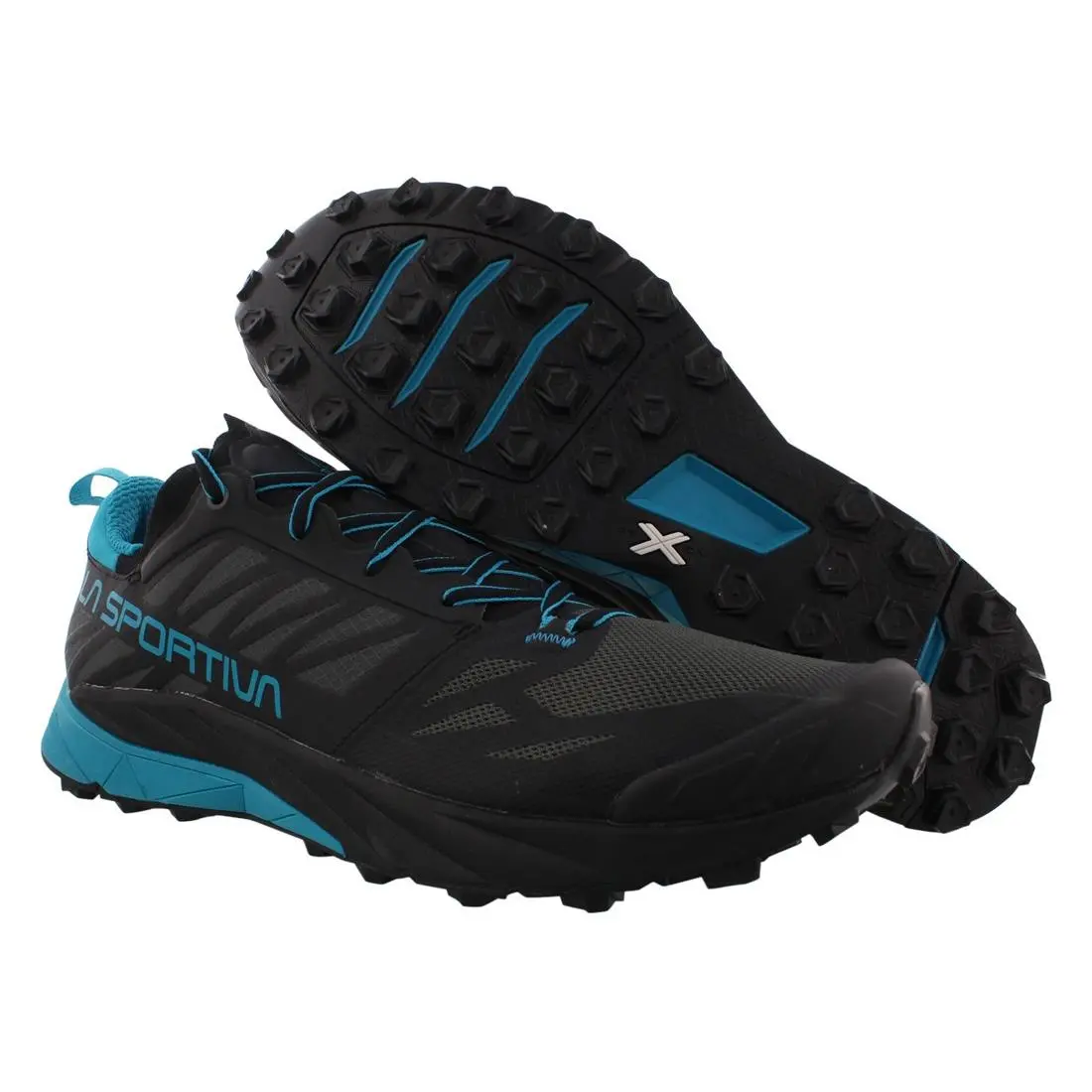 La Sportiva Kaptiva Mens Shoes Size 6 Color: Carbon/tropic Blue