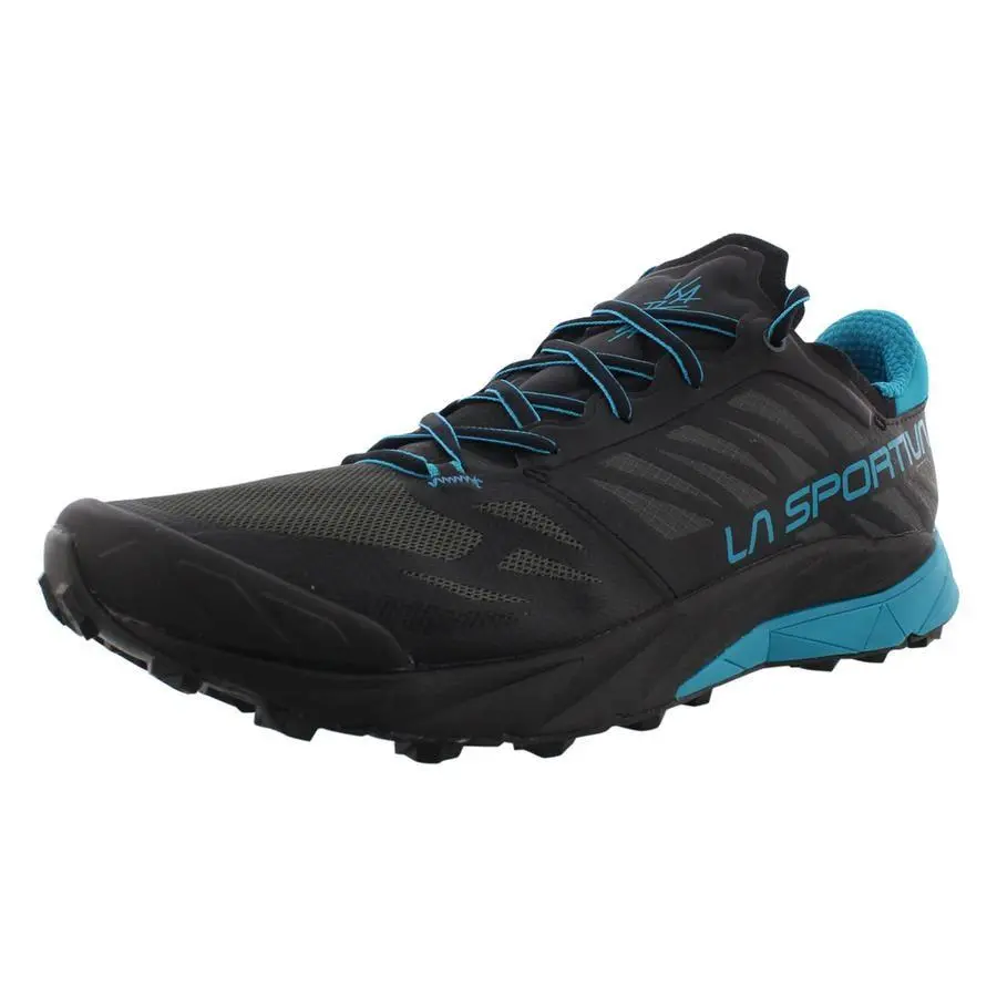Lasportiva shoes - Carbon/Tropic Blue, Main: Black (UPC: 801216438805) 3