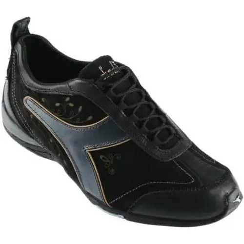 Bella Donna by Diadora Womens Athletic Leather Suede Import Sneakers Sz 8.5 NW