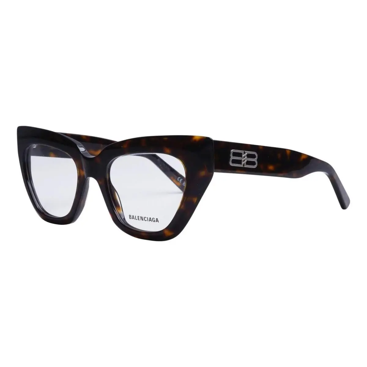 Eyewear Black and Tortoise Frame Eyeglasses - BB0238O by Balenciaga