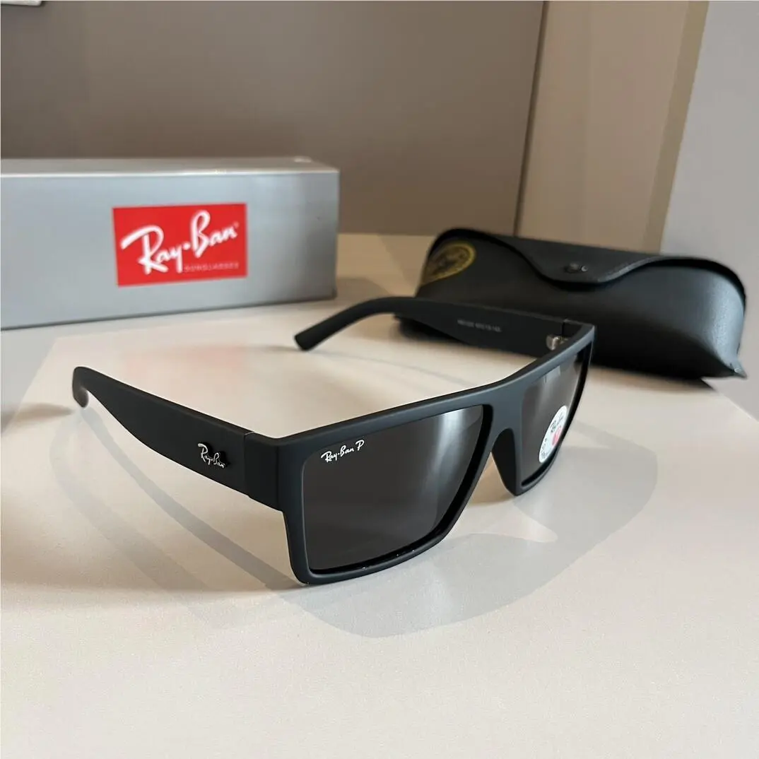 Rayban Sunglasses Men`s Polarized Sunglasses RB1532 Square Frame