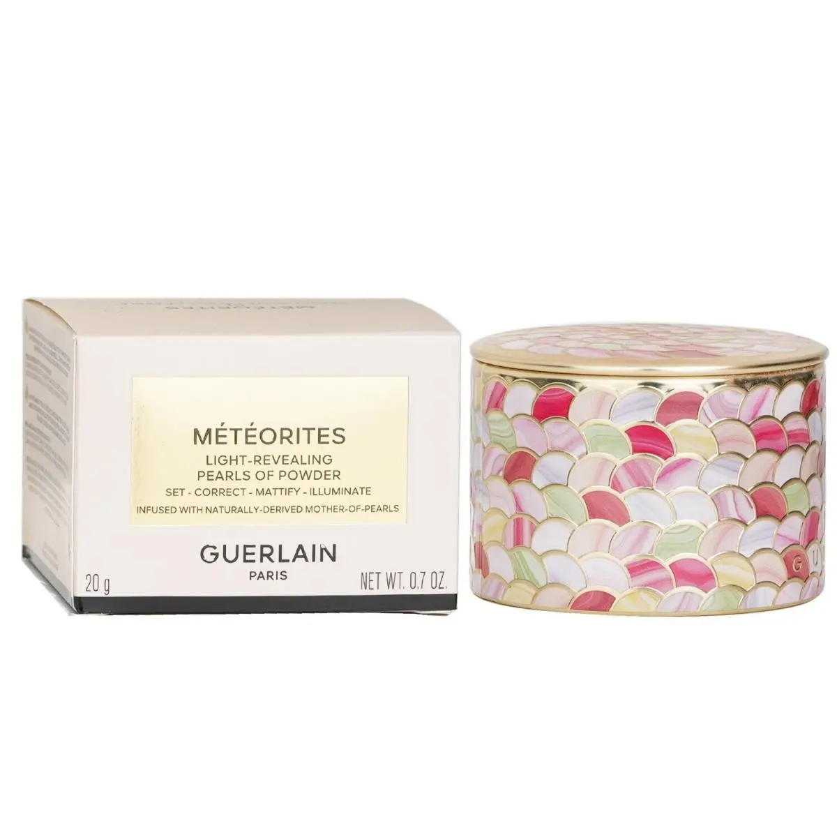 Meteorites Light-revealing Pearls of Powder 01 Pearly White 0.7oz by Guerlain