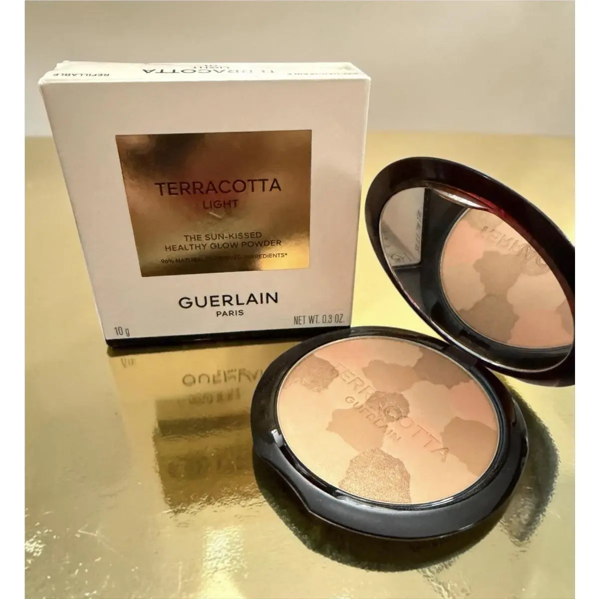 Guerlain Terracotta The Sun-kissed Healthy Glow Powder 01 Claire Dore Light Warm