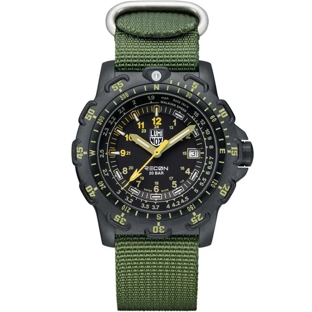 Bicolor Nylon Sport Watch by Luminox