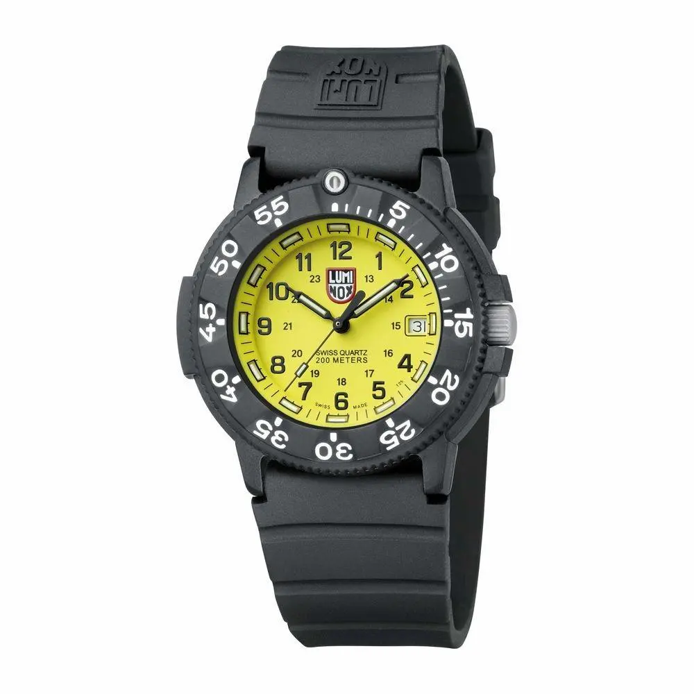 Luminox Black Rubber Sport Watch - LUXS3005FAC
