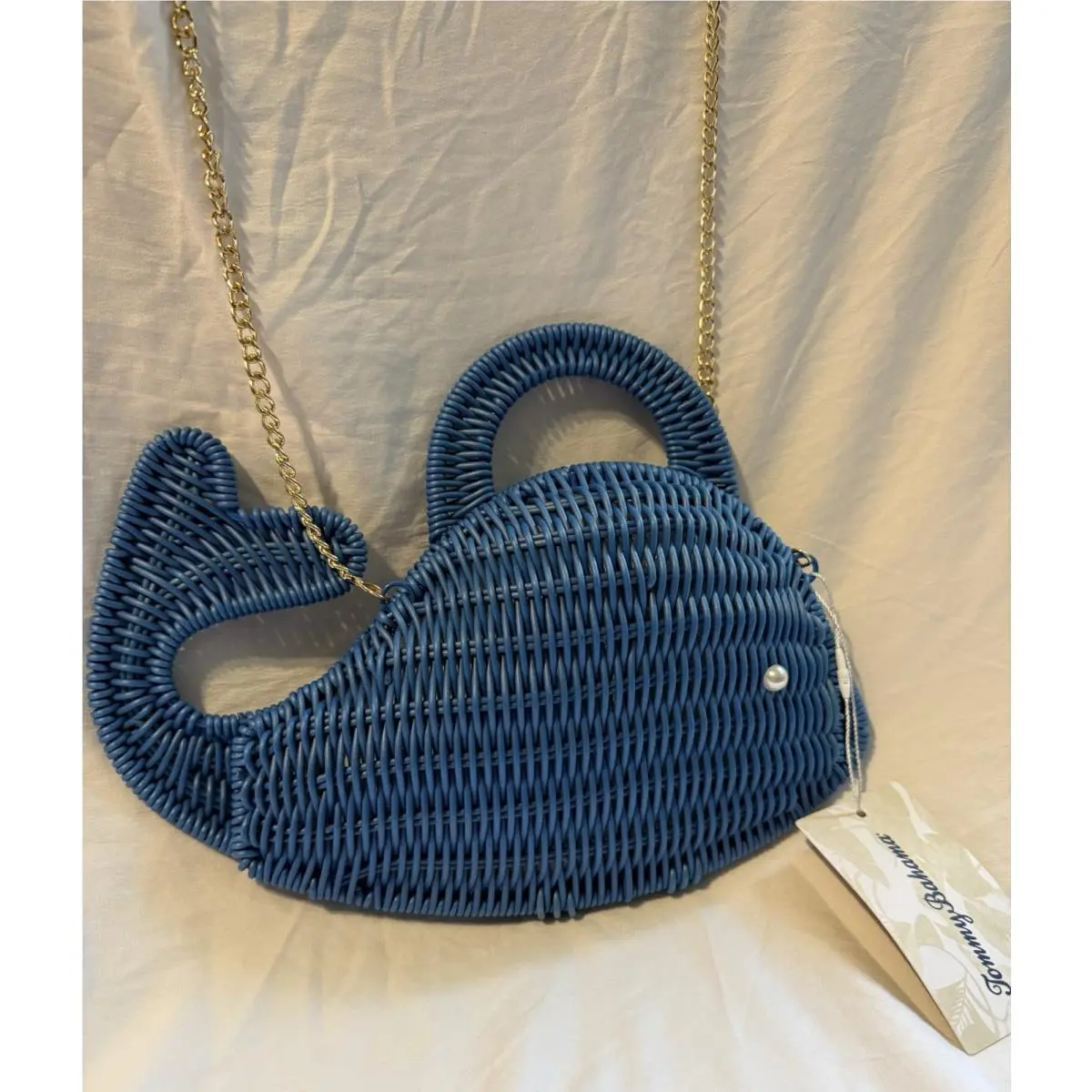 Blue Whale Purse Bag Handbag by Tommy Bahama