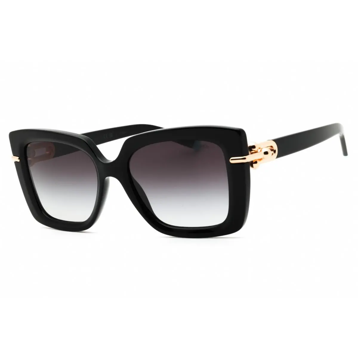 Tiffany TF4199 80013C Sunglasses Black Frame Grey Gradient Lenses 53mm