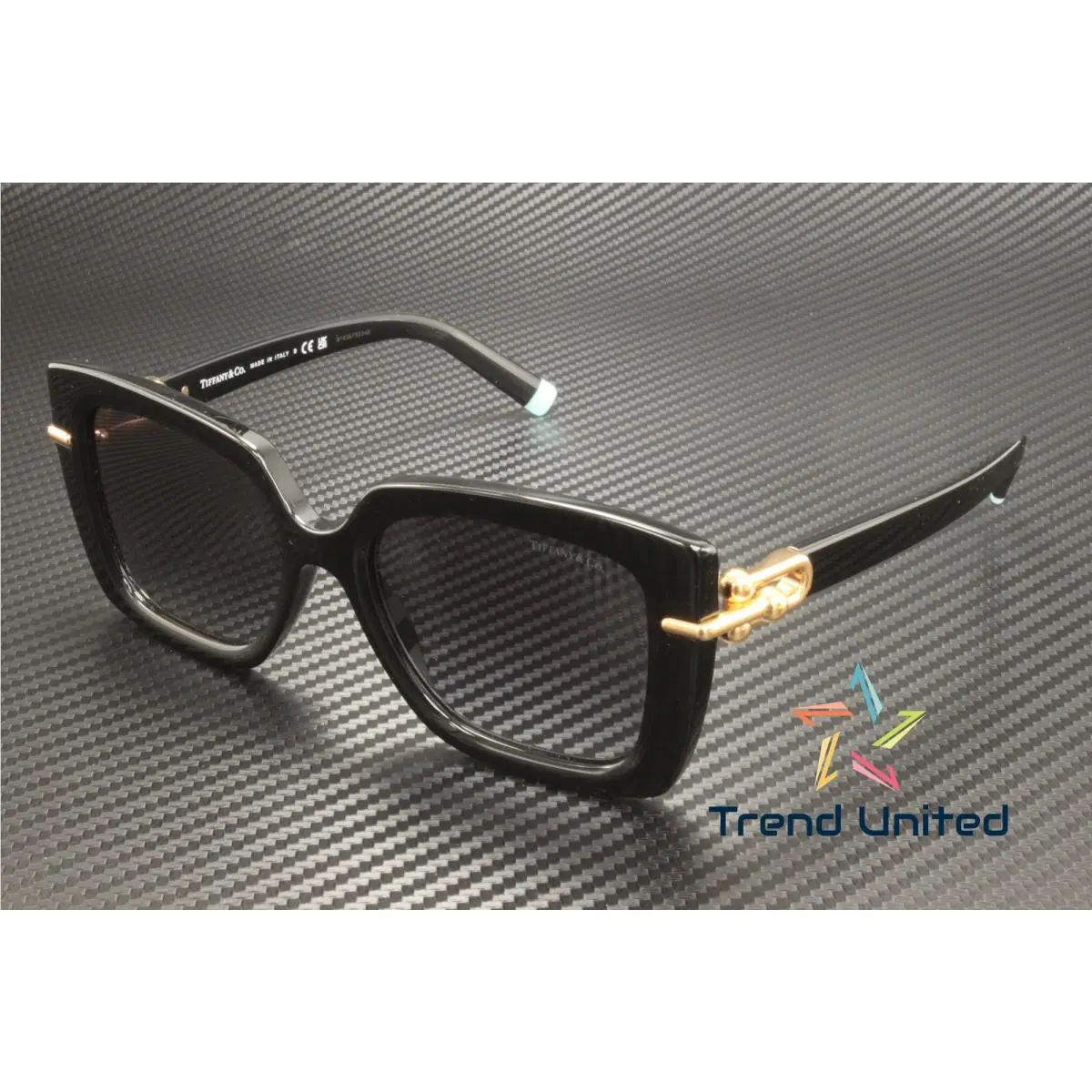 Tiffany TF4199 80013C Black Grey Gradient 53 mm Women`s Sunglasses by Tiffany & Co.