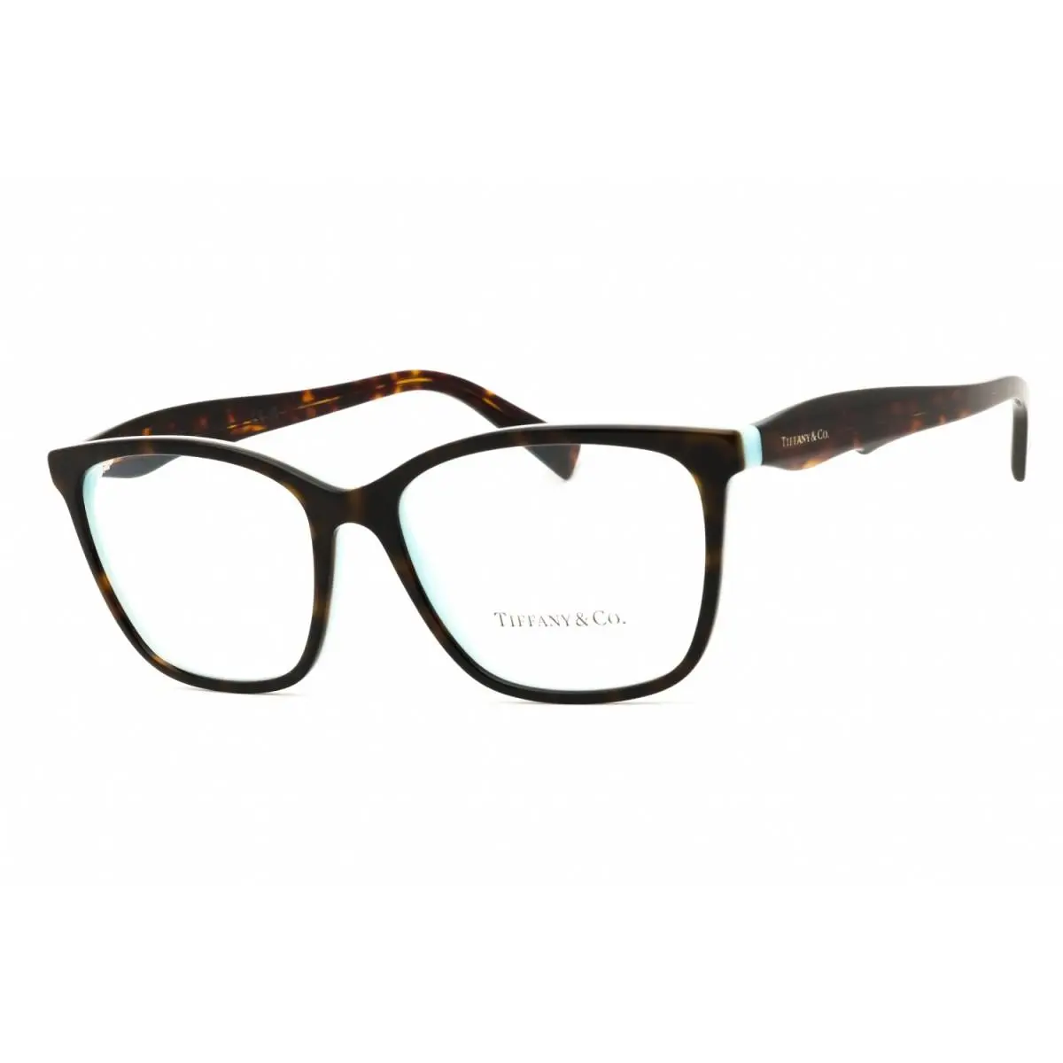 Tiffany TF2175 8134 Havana on Tiffany Blue 54mm Eyeglasses