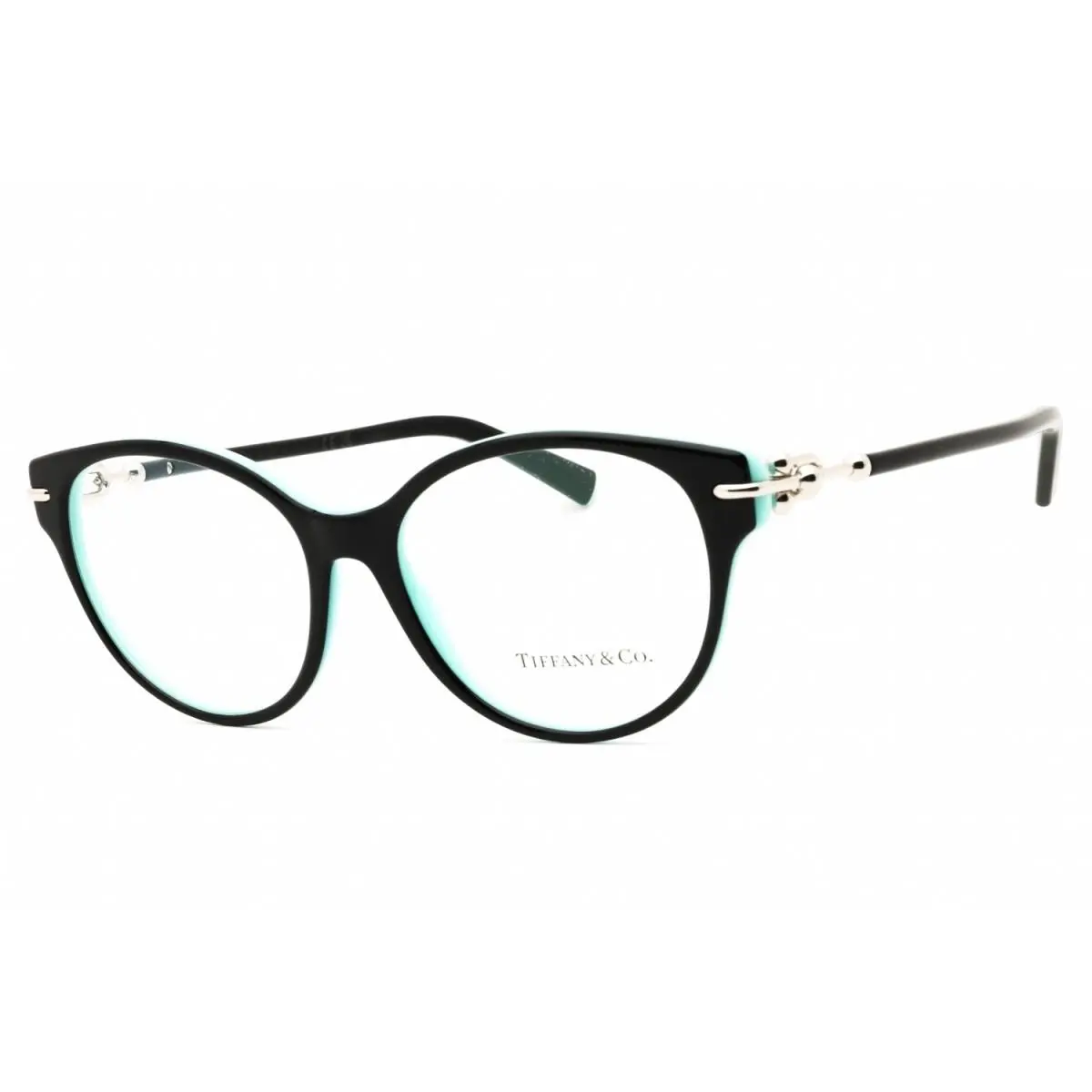 Tiffany TF2289 8055 Black on Tiffany Blue 53mm Eyeglasses