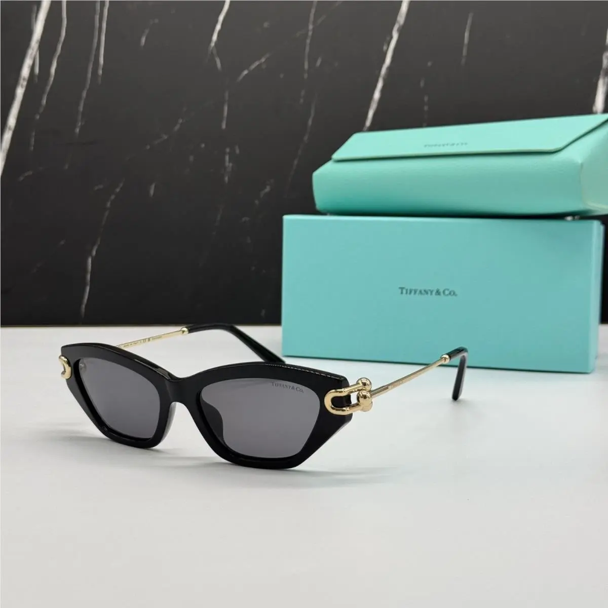 Tiffany Tiffany & Co TF4231U 800181 Co TF4231U 800181 Polarized Cat Eye Women Sunglasses