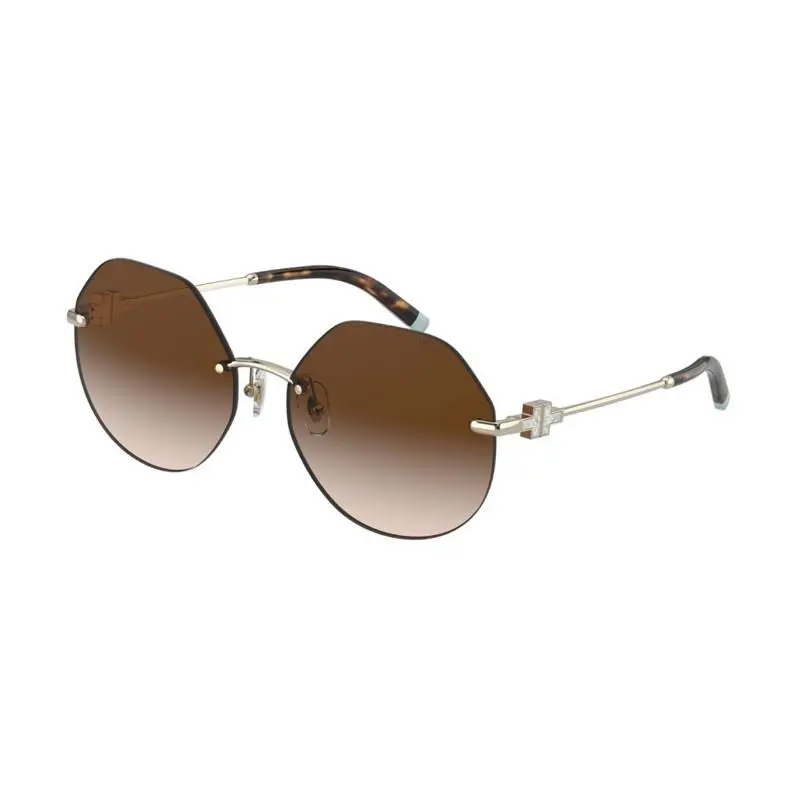 Tiffany Co. TF3077 60213B Pale Gold/brown Gradient 60-17-140 Sunglasses