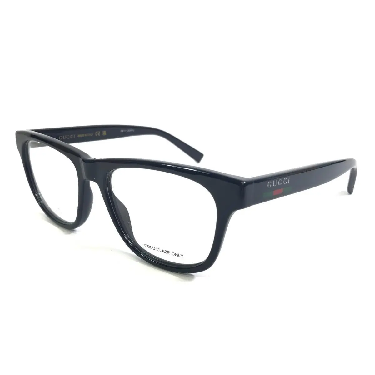 Gucci Eyeglasses Frames GG2108O 003 Shiny Navy Blue Square Full Rim 55-17-145
