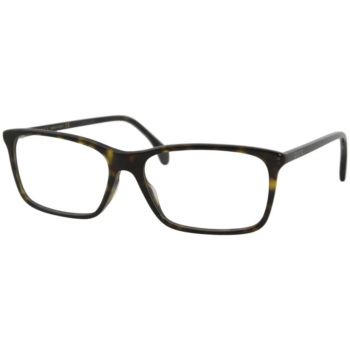 Gucci GG0553O 006 Eyeglasses Men`s Havana Full Rim Optical Frame 56mm