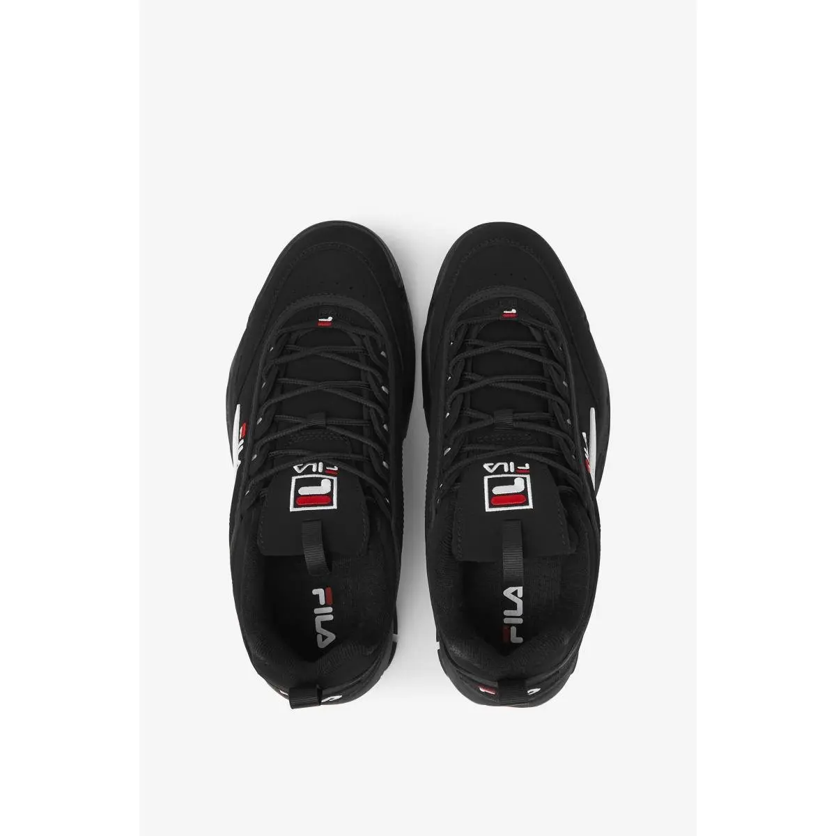 Fila shoes - 041468160219 - 041468160219 - BLACK/WHITE/VINTAGE RED 4