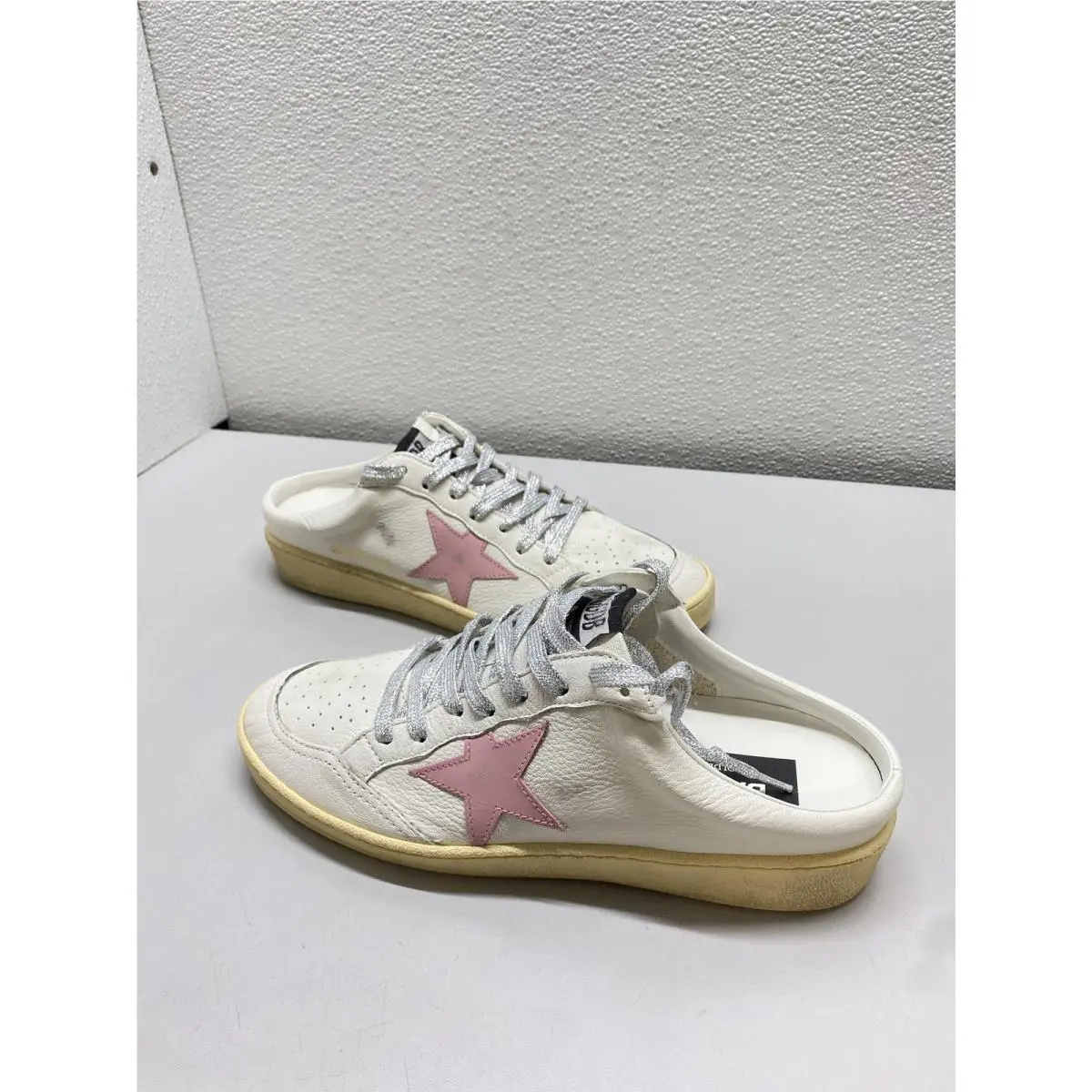 Golden Goose shoes - Bali Star Sabot - Bali Star Sabot - White, Pink 5
