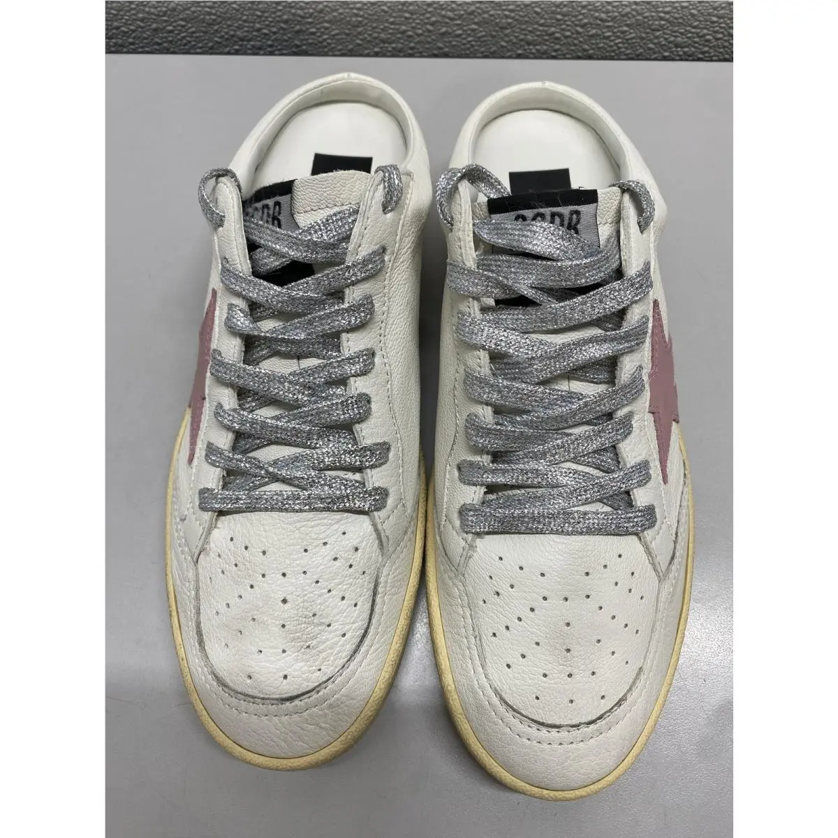 Golden Goose shoes - Bali Star Sabot - Bali Star Sabot - White, Pink 0