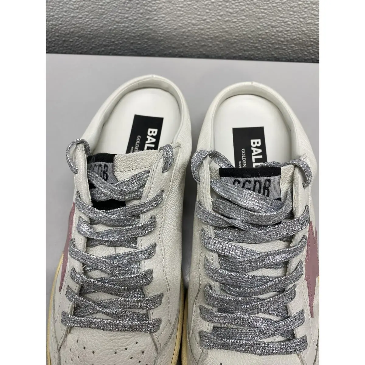 Golden Goose shoes - Bali Star Sabot - Bali Star Sabot - White, Pink 1