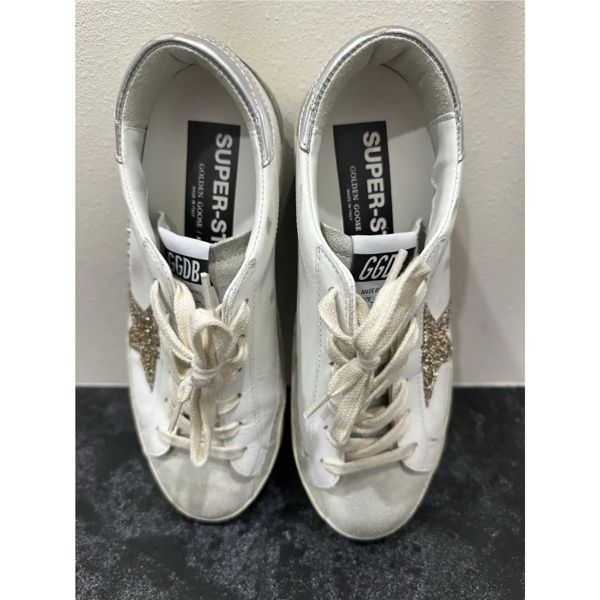 Golden Goose shoes - Super-Star Classic - Classic - GWFOO102FOO4664 - White 8
