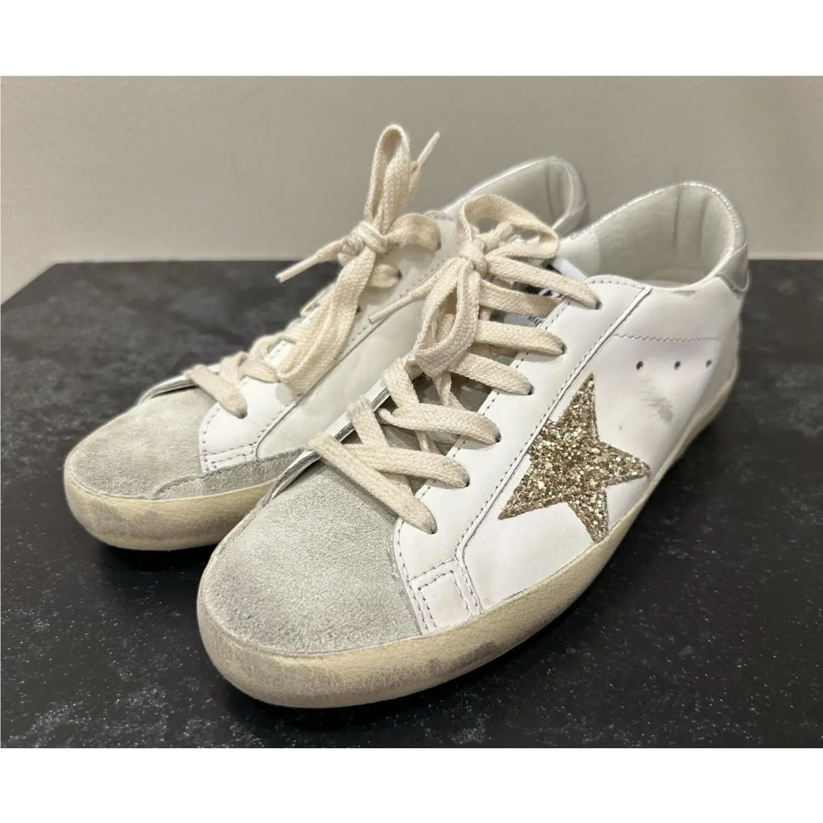 Golden Goose shoes - Super-Star Classic - Classic - GWFOO102FOO4664 - White 3