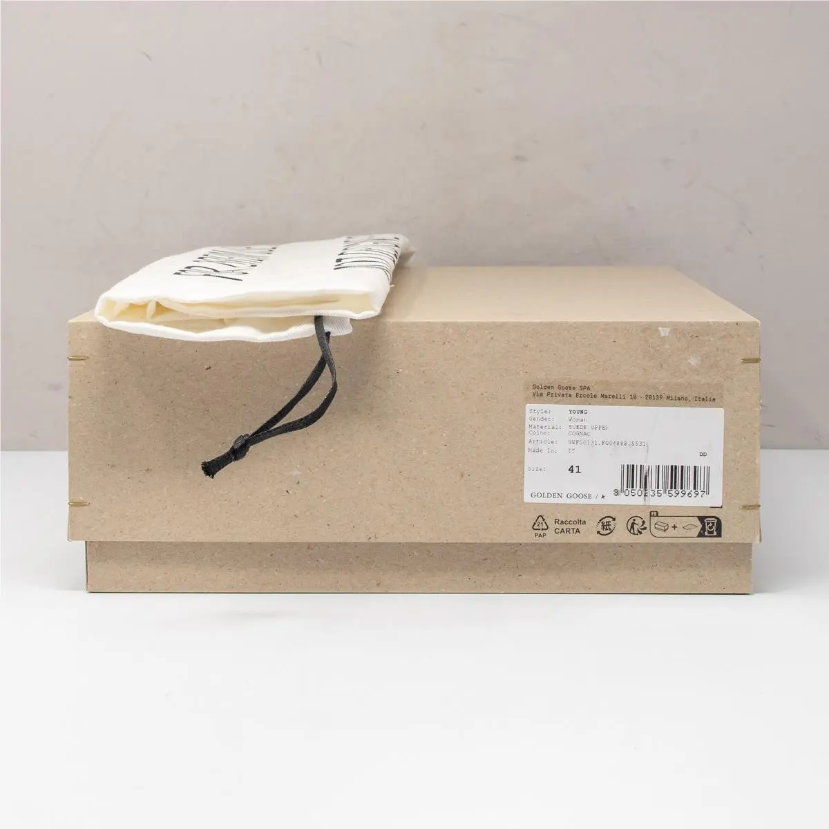 Golden Goose shoes - GWF00131.F004888.55310 - GWF00131F00488855310 - Black (UPC: 8050235599697) 5