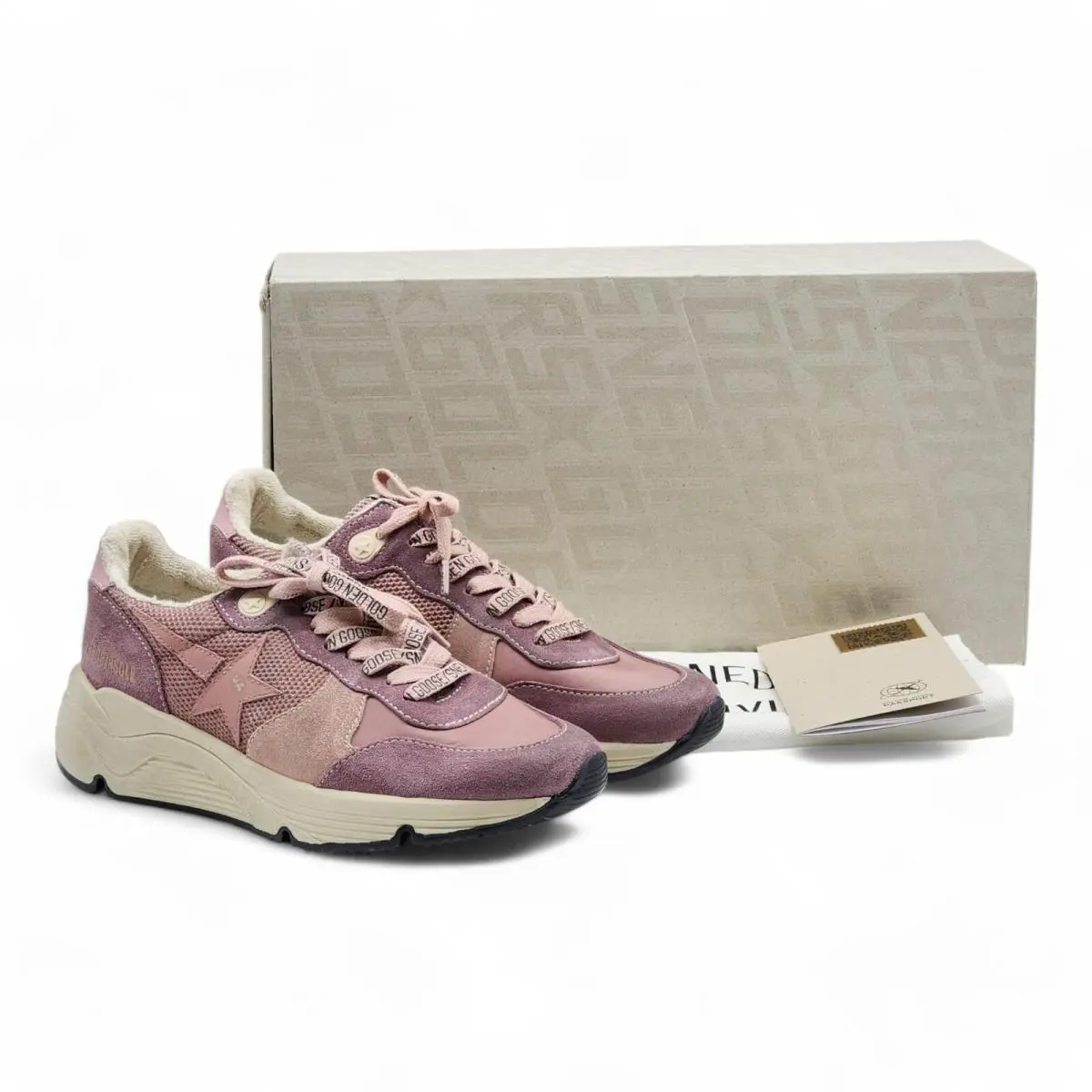 Golden Goose shoes - Golden Goose Running Sole - Running Sole - GWF00215 F005340 25707 - Pink (UPC: 8050235715844) 0