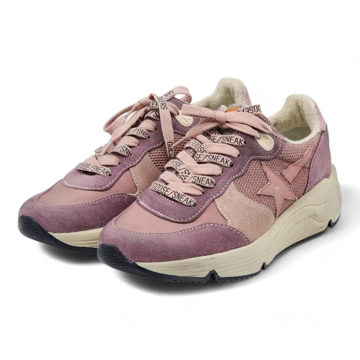 Golden Goose shoes - Golden Goose Running Sole - Running Sole - GWF00215 F005340 25707 - Pink (UPC: 8050235715844) 2