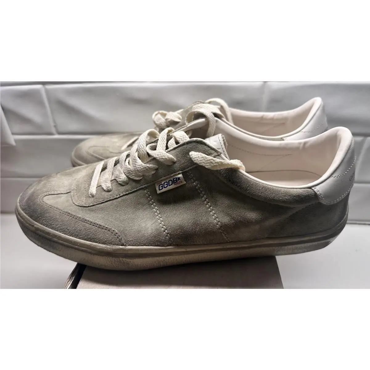 Golden Goose shoes - Soul Star - Soul Star - Taupe, White 0