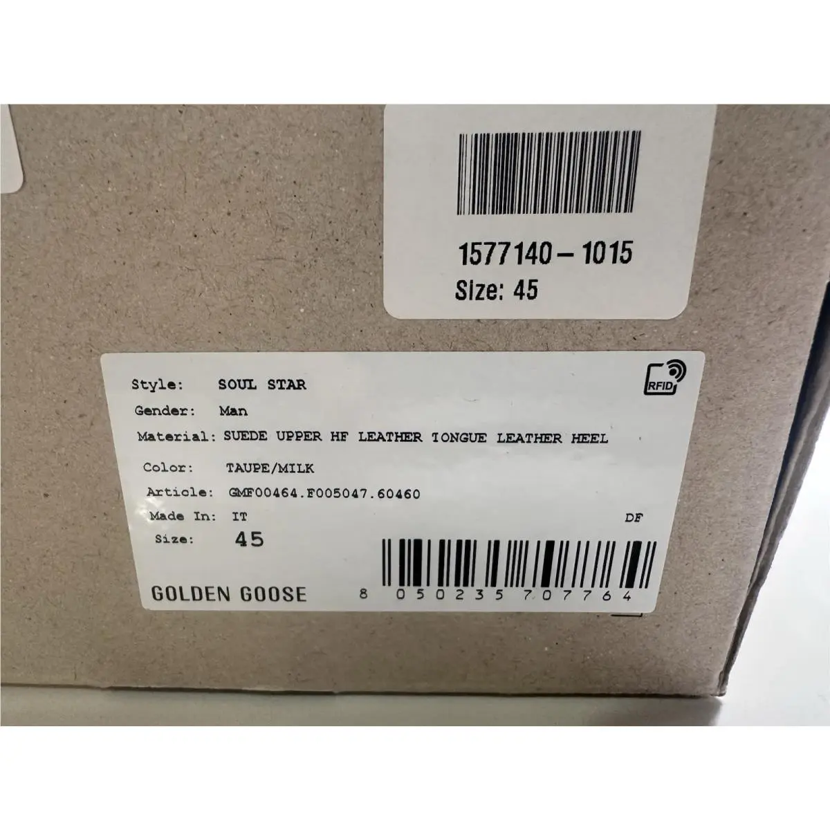 Golden Goose shoes - Soul Star - Soul Star - Taupe, White 5