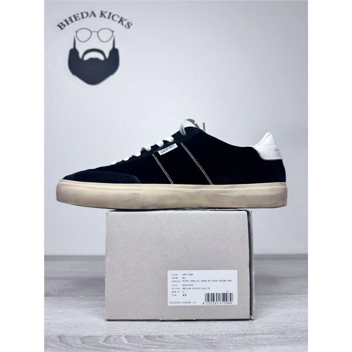 Golden Goose shoes - Golden Goose Soul Star - Soul Star - GMF00464 F005055 90415 FS - Black 2