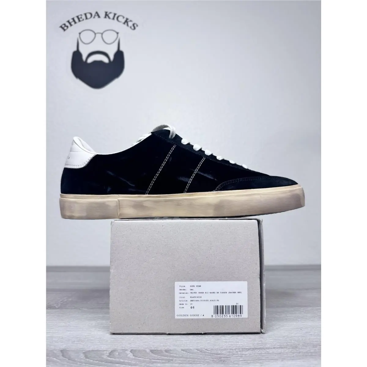 Golden Goose shoes - Golden Goose Soul Star - Soul Star - GMF00464 F005055 90415 FS - Black 3