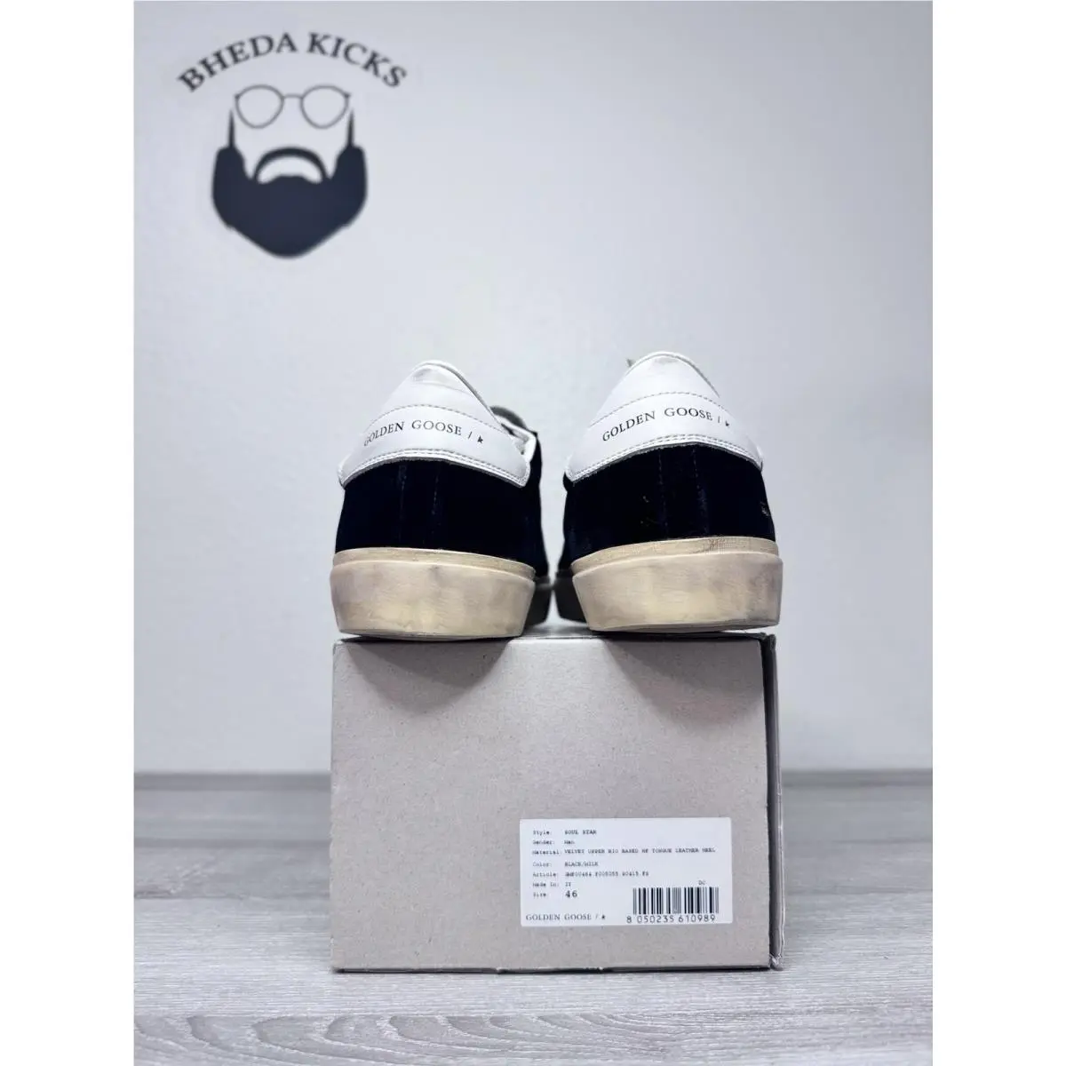 Golden Goose shoes - Golden Goose Soul Star - Soul Star - GMF00464 F005055 90415 FS - Black 5